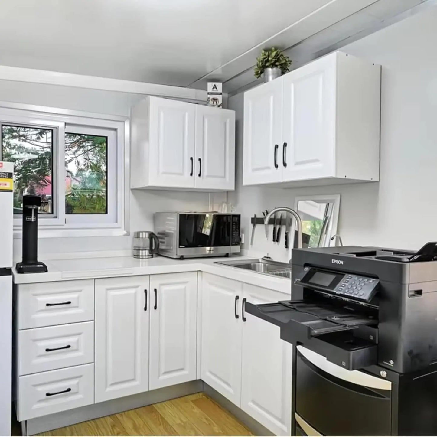 Luxury Expandable Tiny Home for Sale, Prefab Folding Container House 2 Bedroom 1 Living Room 1 Bathroom