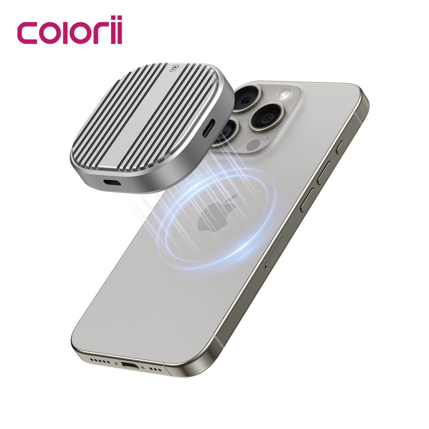 Colorii Magnetic M.2 2230 NVMe SSD Enclosure Magsafe SSD Case USB C 3.2 Gen2 to NVMe PCI-E for iPhone 16 Pro Max ProRes MacBook