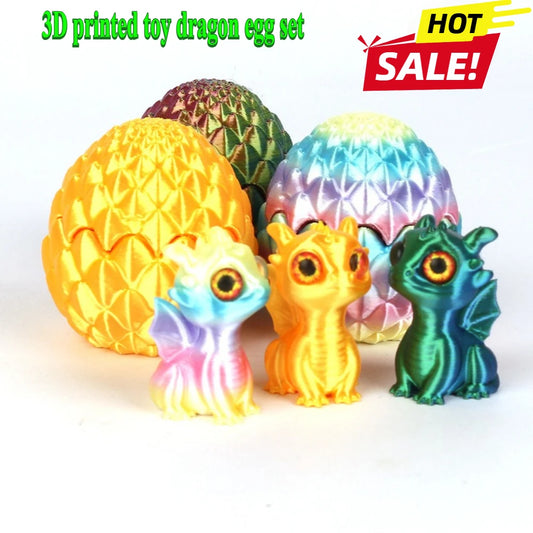 3D Printed Decorative Dragon Egg