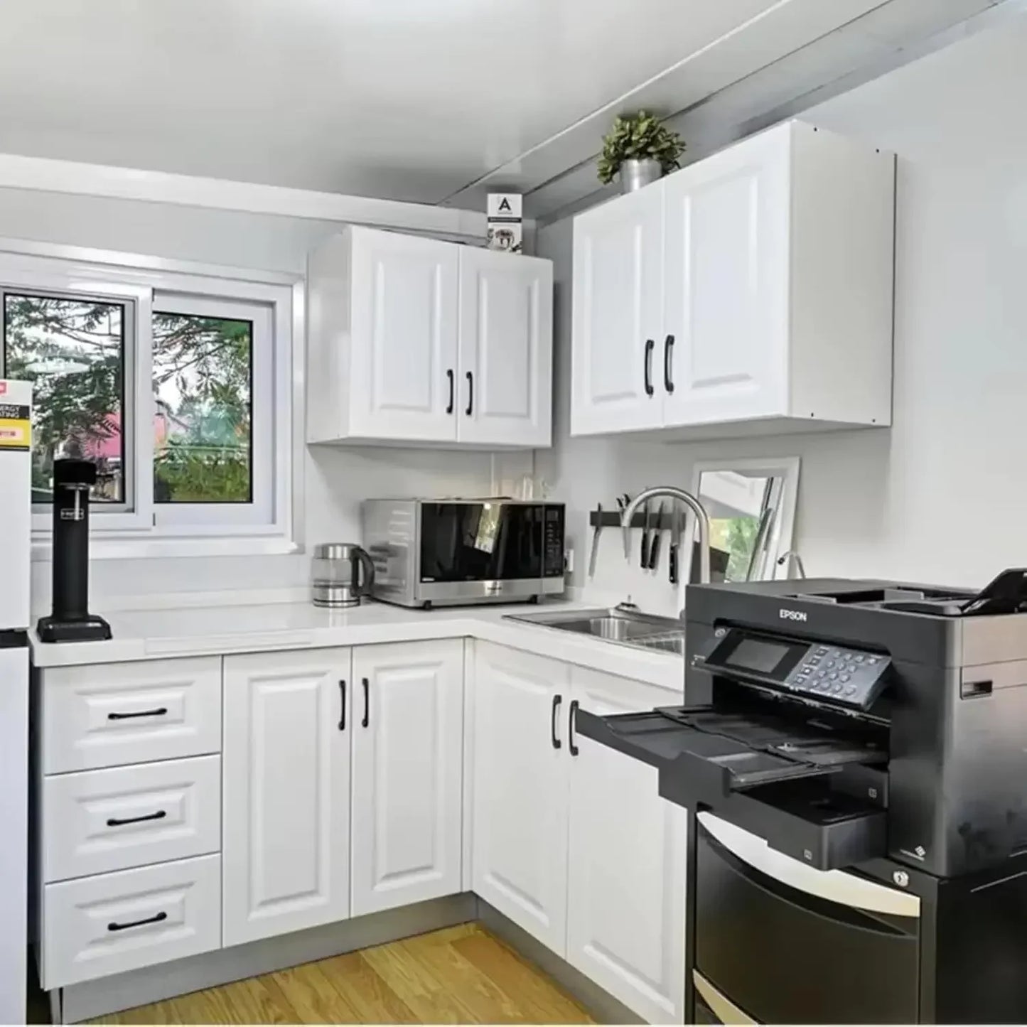 Luxury Expandable Tiny Home for Sale, Prefab Folding Container House 2 Bedroom 1 Living Room 1 Bathroom